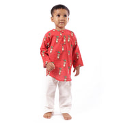 Organic Cotton Unisex Monkey Kurta Set