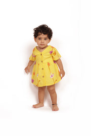 Organic Cotton Frock| Infants and Toddlers| Veena and Lotus