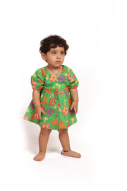 Organic Cotton Frock| Infants and Toddlers| Spring Floral