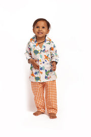 Organic Cotton Turtles Night Suit