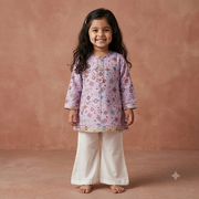 Kota Doriya Rakhi kurta set for Girls