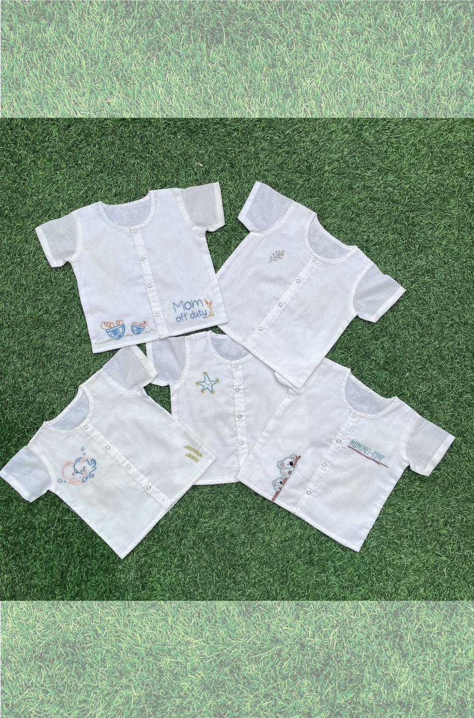 Set of 5 Jhablas/Vests(Sleeves)