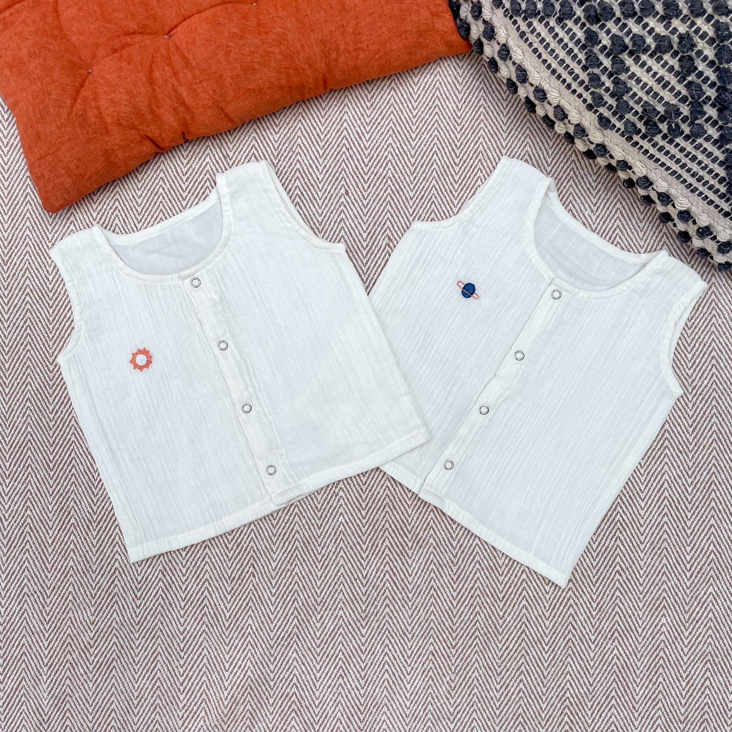 Crinkled Muslin Jhablas- Mission Kindness