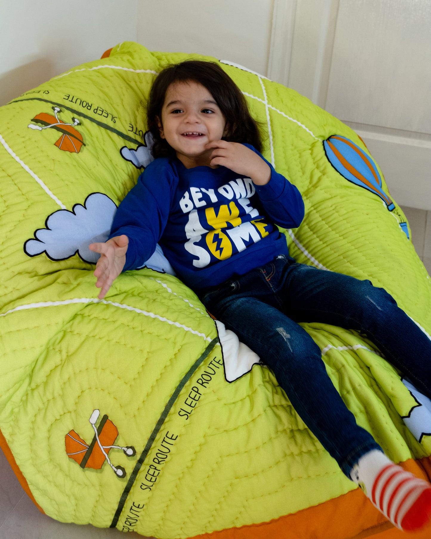 Dreamy Parachute Quilt- Dad - Green
