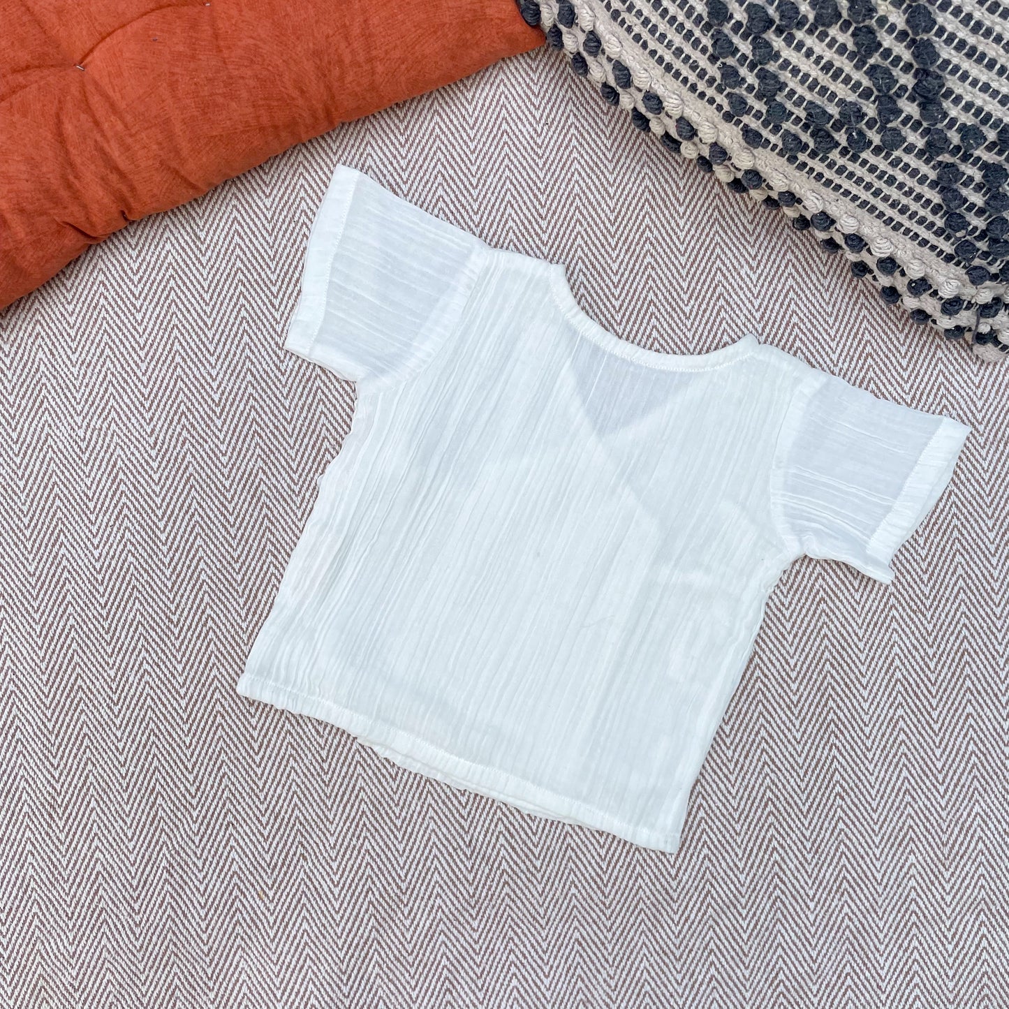 Muslin Jhabla Set- Bird