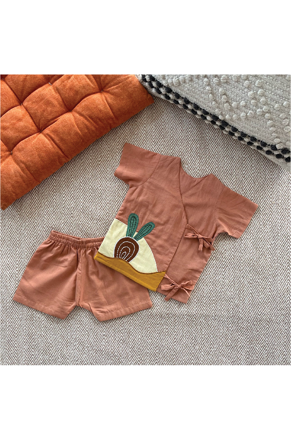 Beetroot cake Voile Jhabla Set
