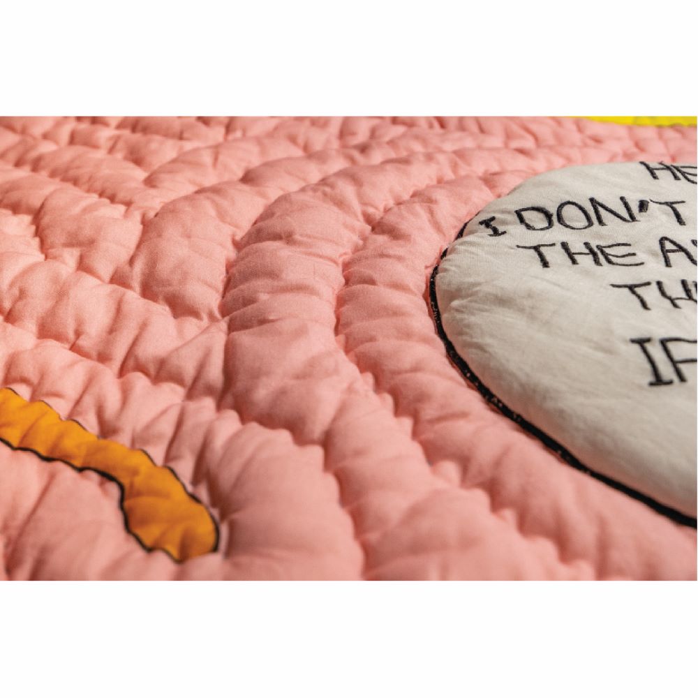 Bandra Babysitters Quilt (Girl Print)-Pink