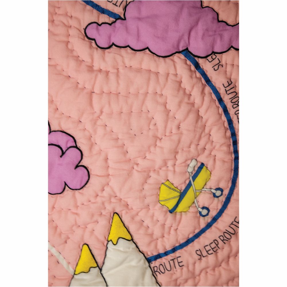 Dreamy Parachute Quilt- Dad - Pink