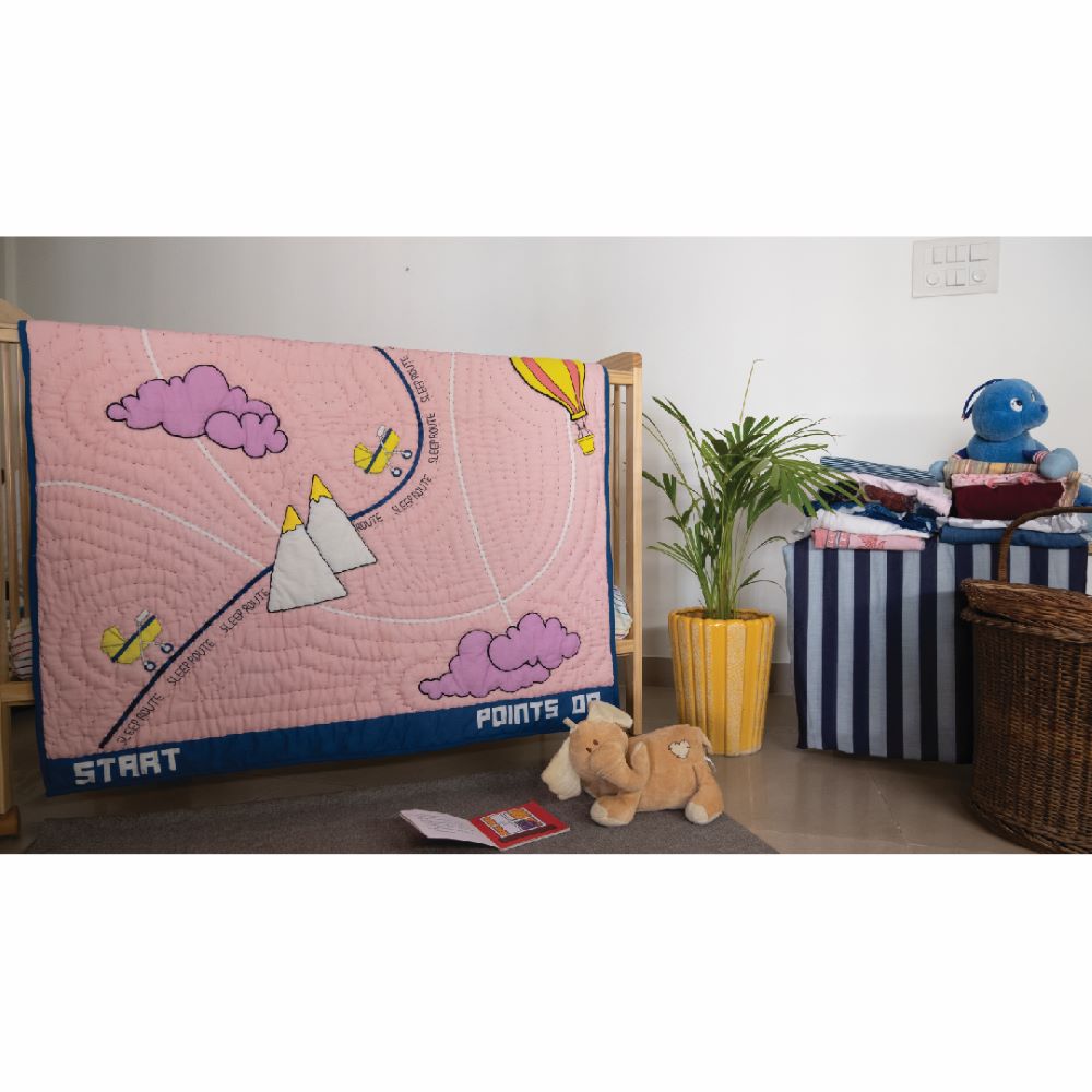 Dreamy Parachute Quilt- Mom - Pink