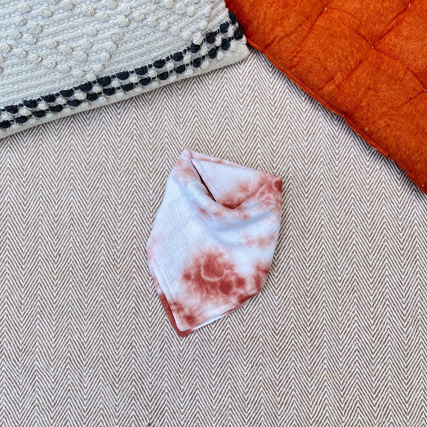 Tie-Dye Bandana Bibs Set For Babies