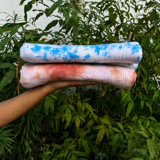 Muslin Tie-dye Swaddle Clothes