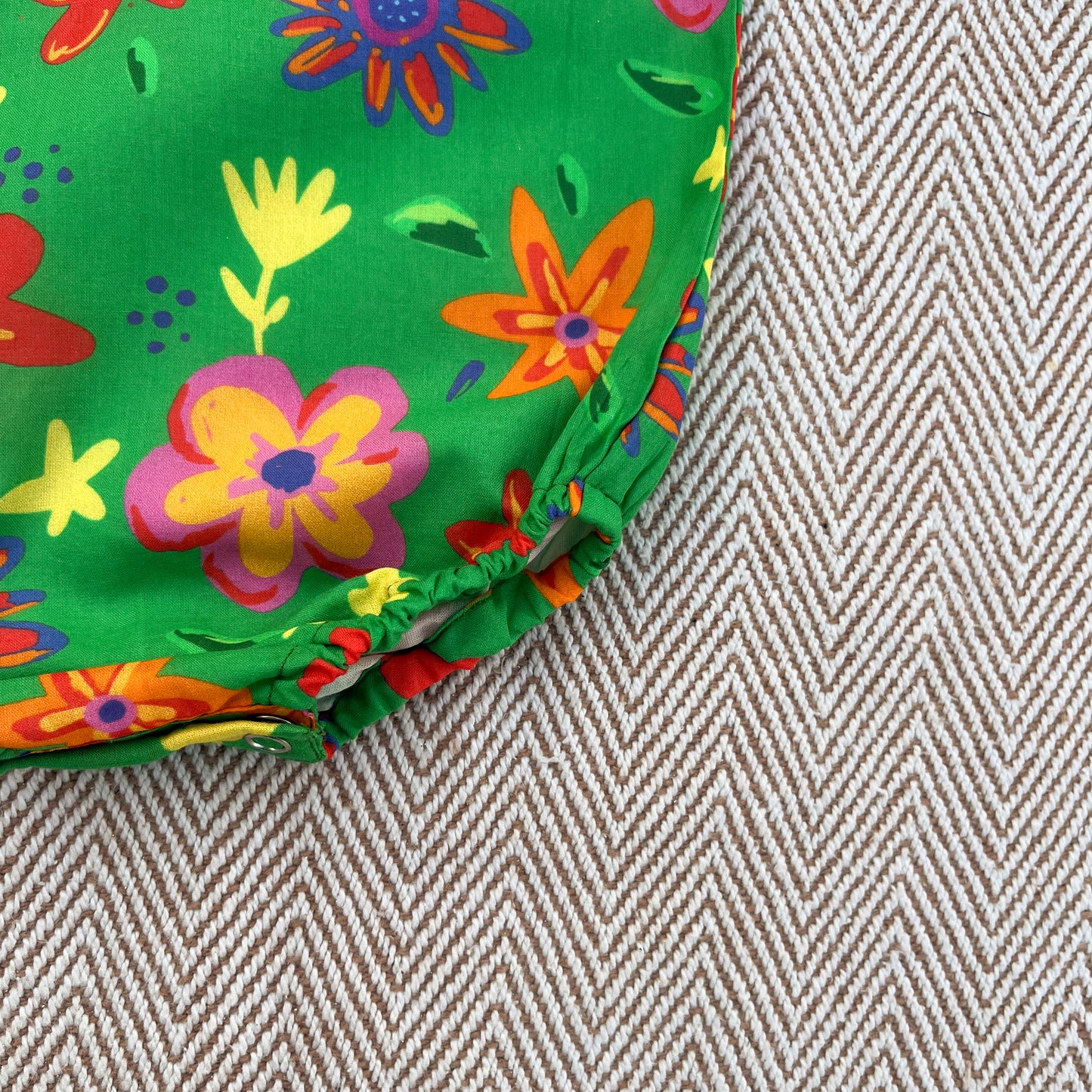 Organic Cotton Spring Floral Onesie