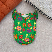 Organic Cotton Spring Floral Onesie