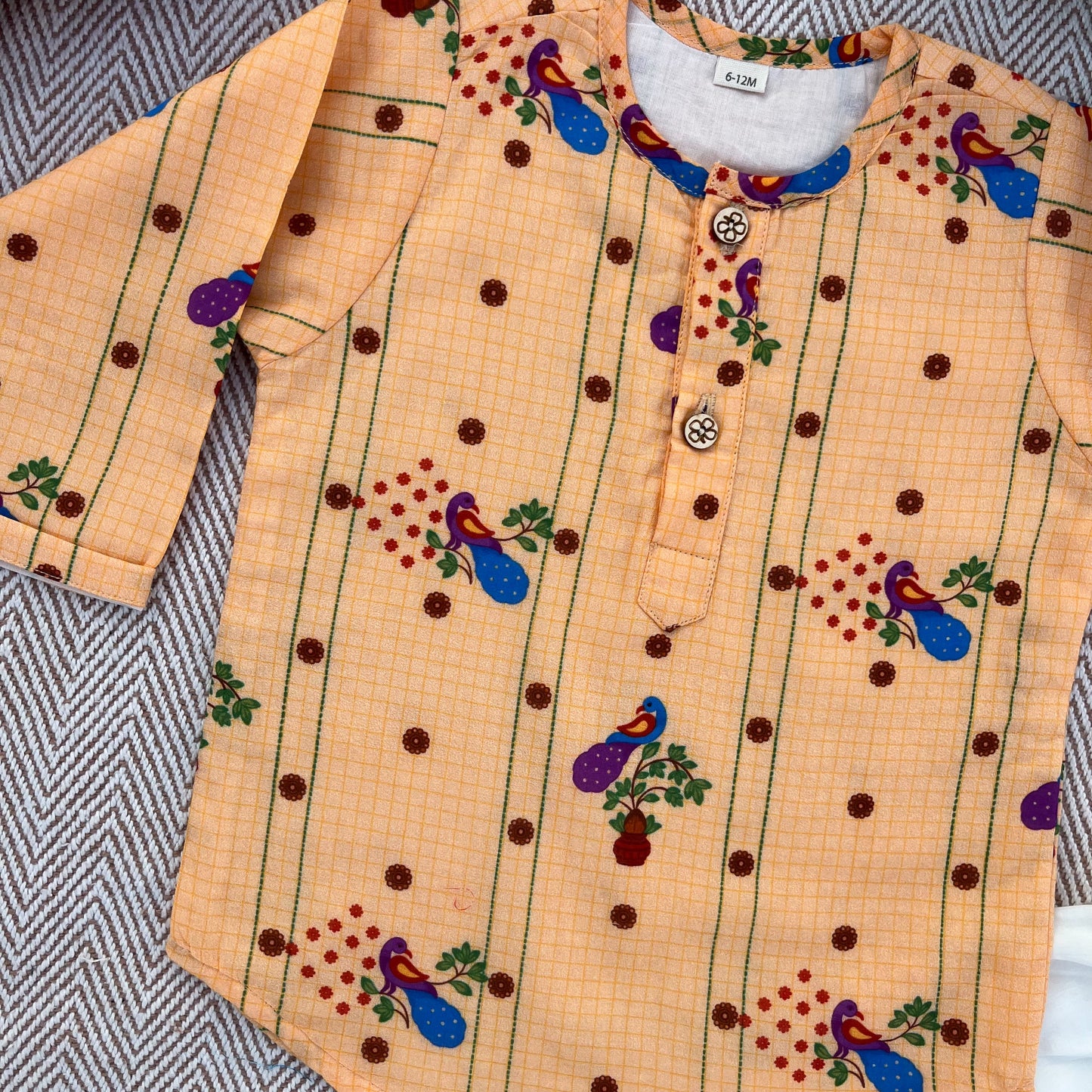 Organic Cotton Unisex 'Gudi Padwa/ Ugadi' Kurta