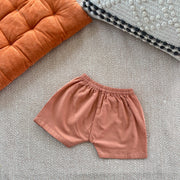 Organic Cotton Salmon Shorts
