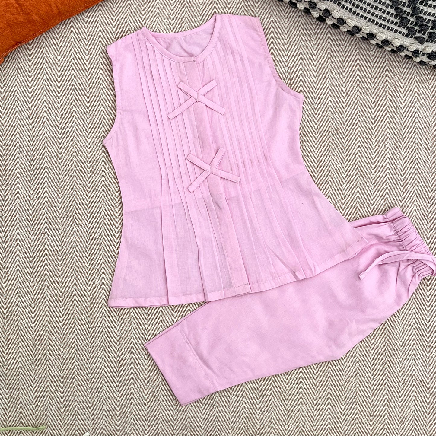Organic Cotton 'Happiness' Coord Lavender
