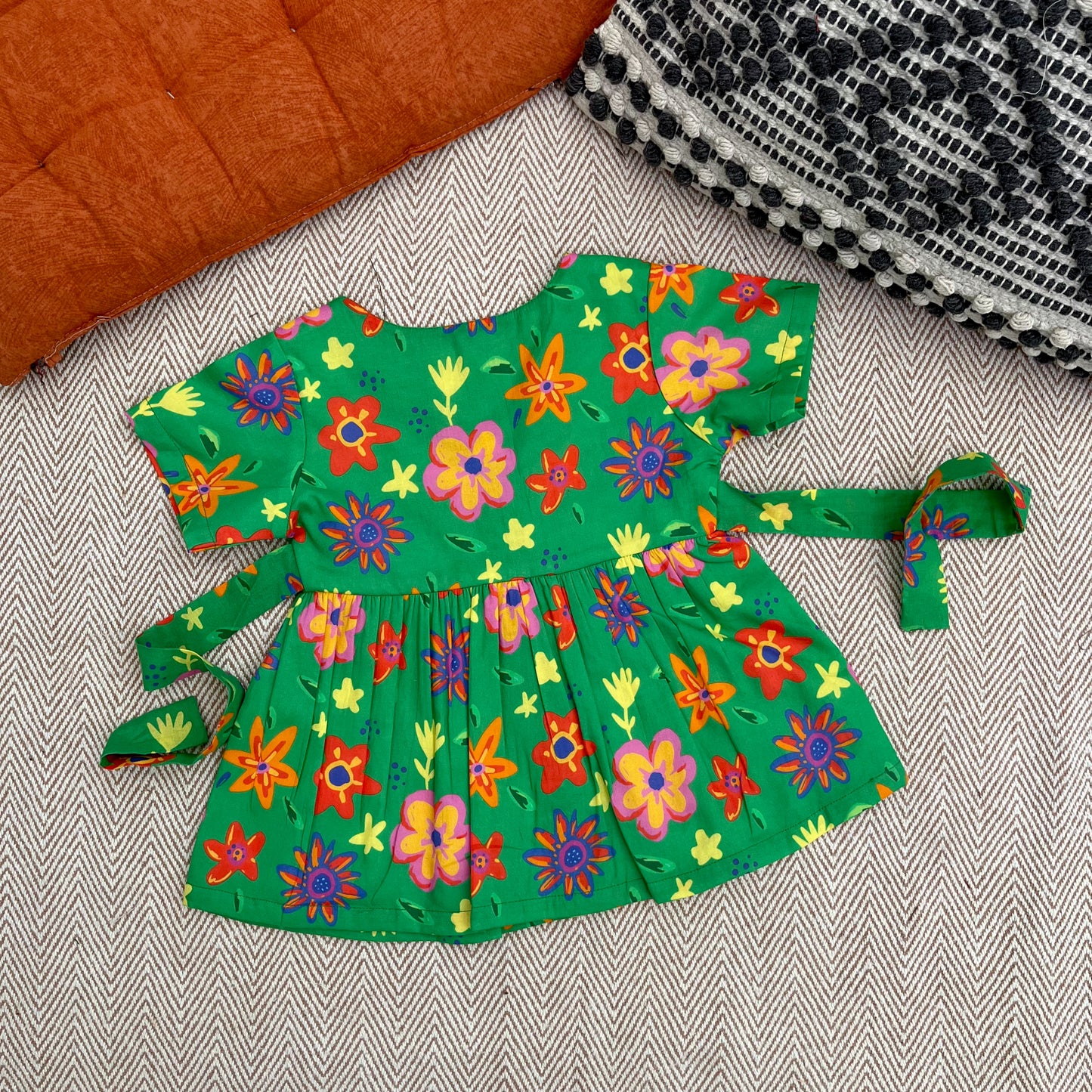 Organic Cotton Frock| Infants and Toddlers| Spring Floral