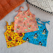 Organic Cotton Set of 3 Printed Unisex Jhablas- Divine Set