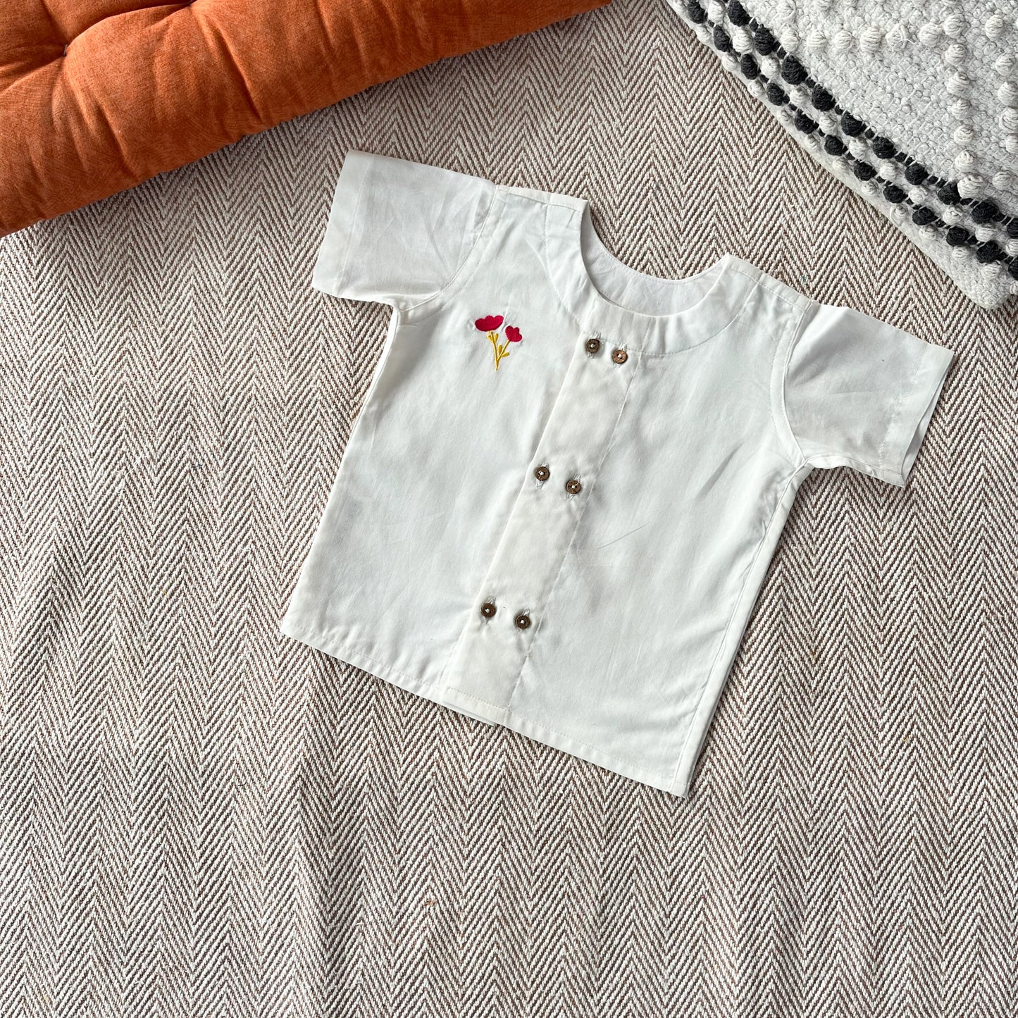 Set of two voile jhablas- Tulip and Blue Bird