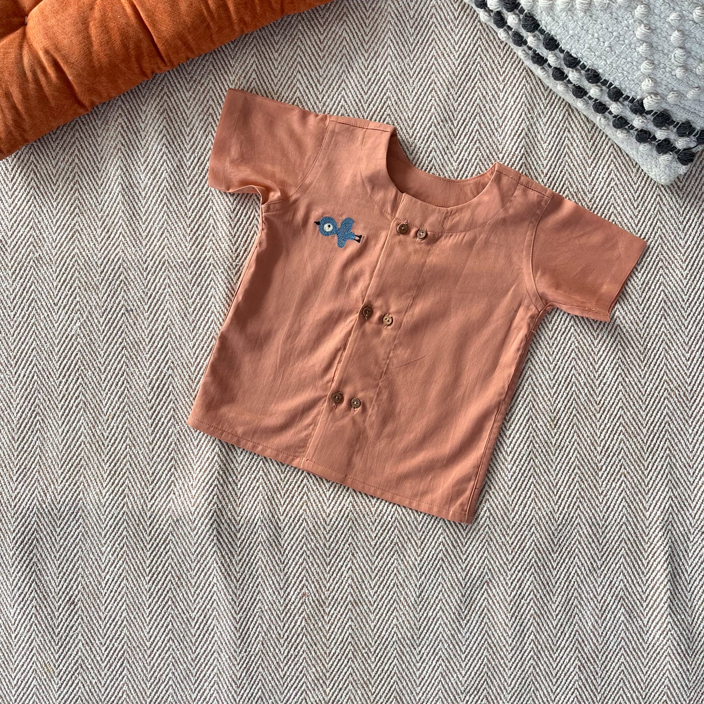 The Blue Bird Voile Jhabla Set