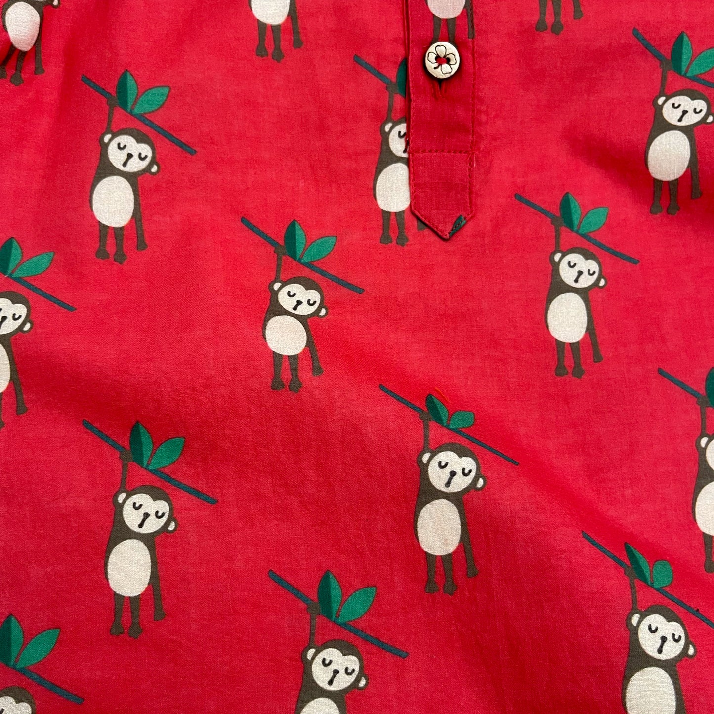 Organic Cotton Unisex Monkey Kurta