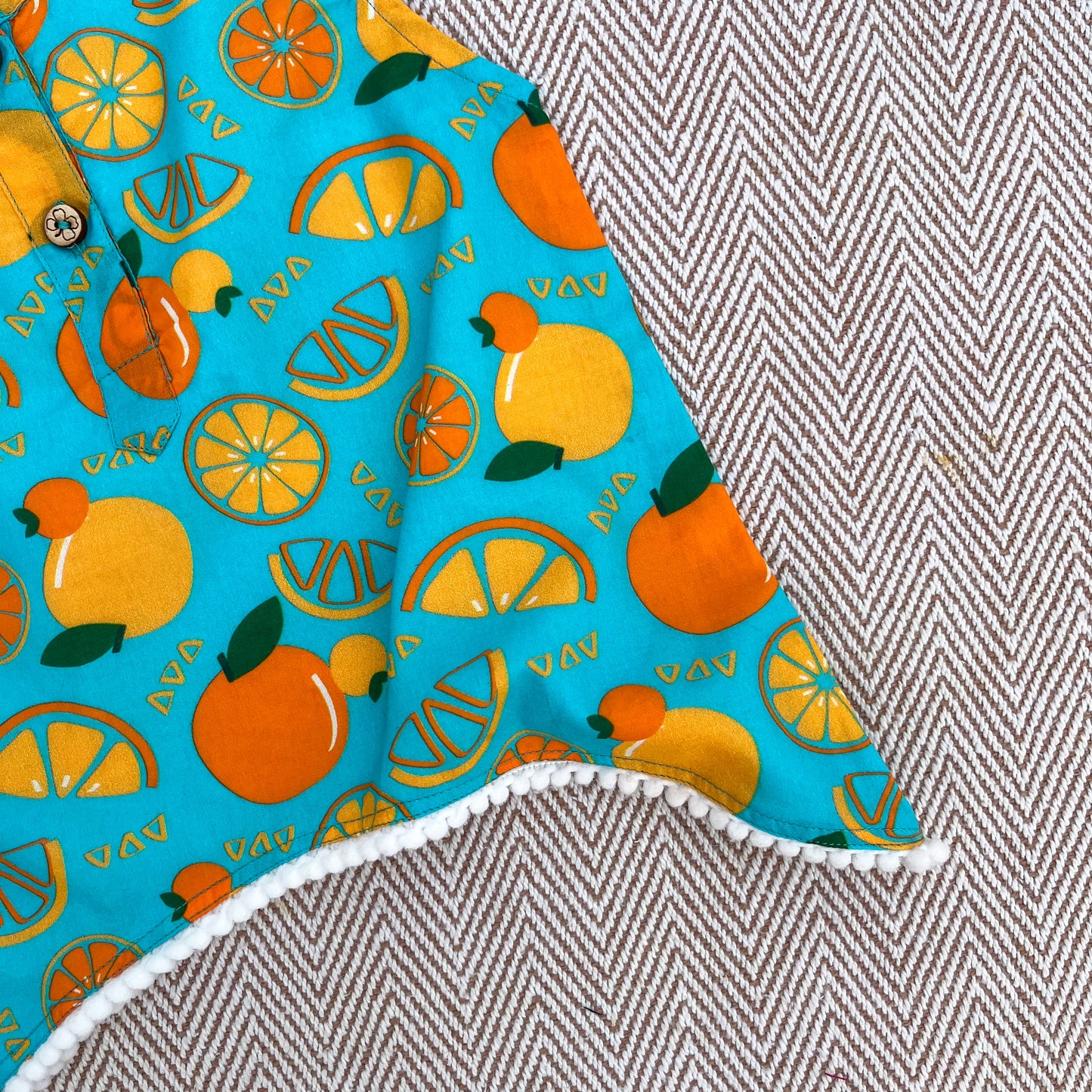 Organic Cotton Siblings Set | Dancing Oranges