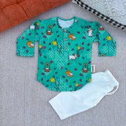 Organic Cotton 'Pongalo Pongal' Unisex Kurta Set