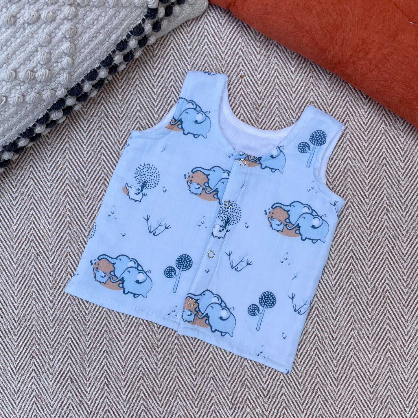 Elephant clan muslin set