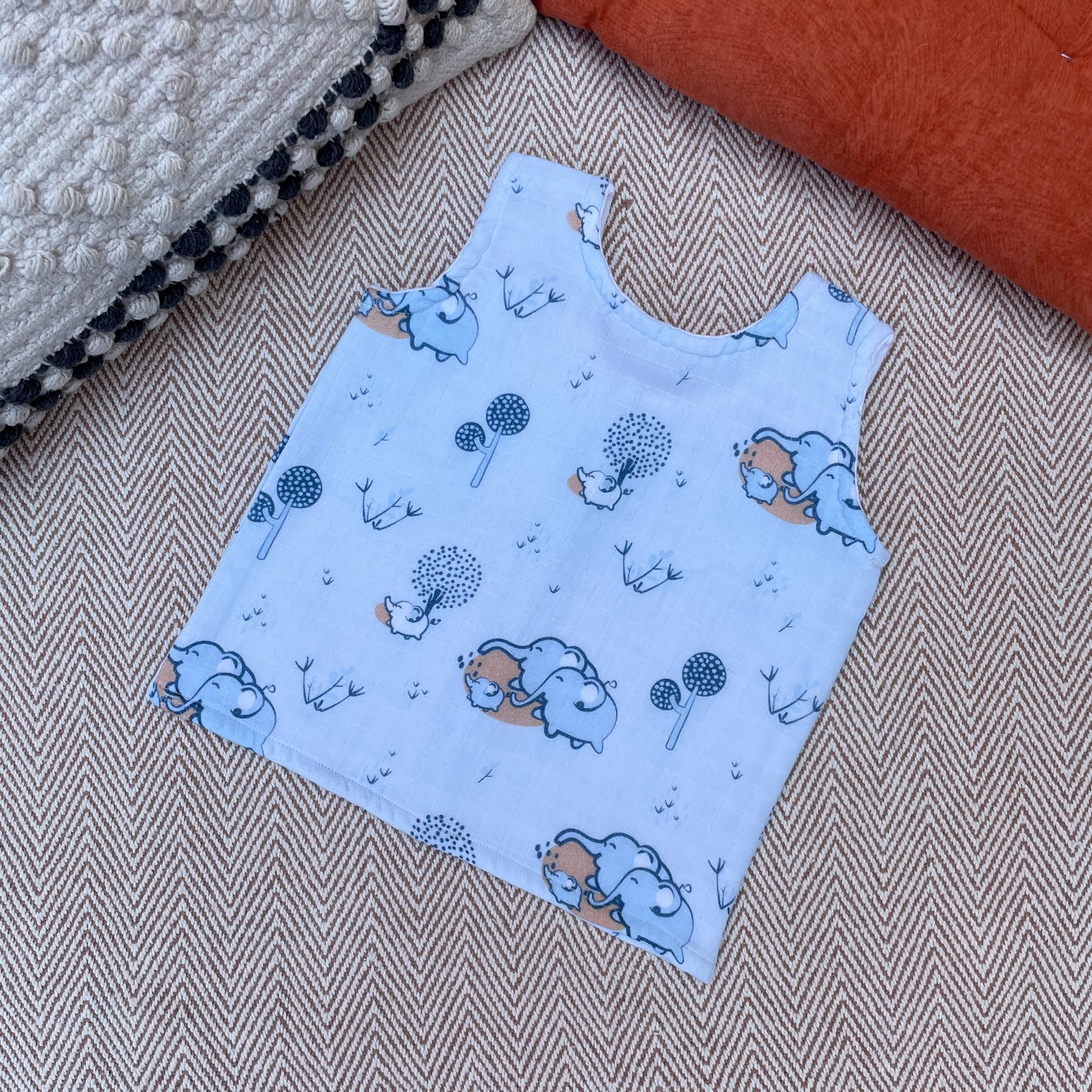 Elephant clan muslin set