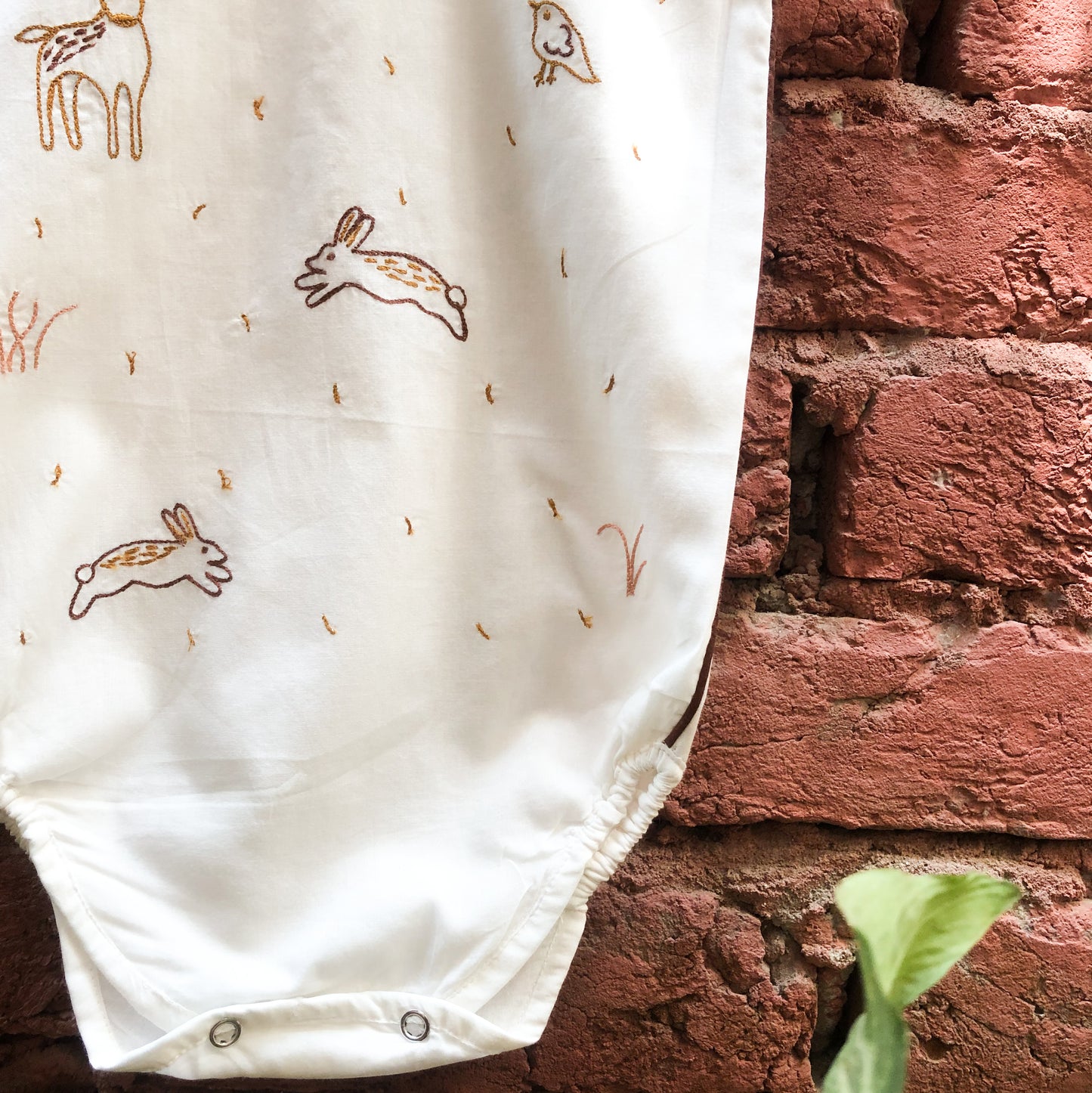 We Are All Wonderfully Made Cotton Onesie(White)