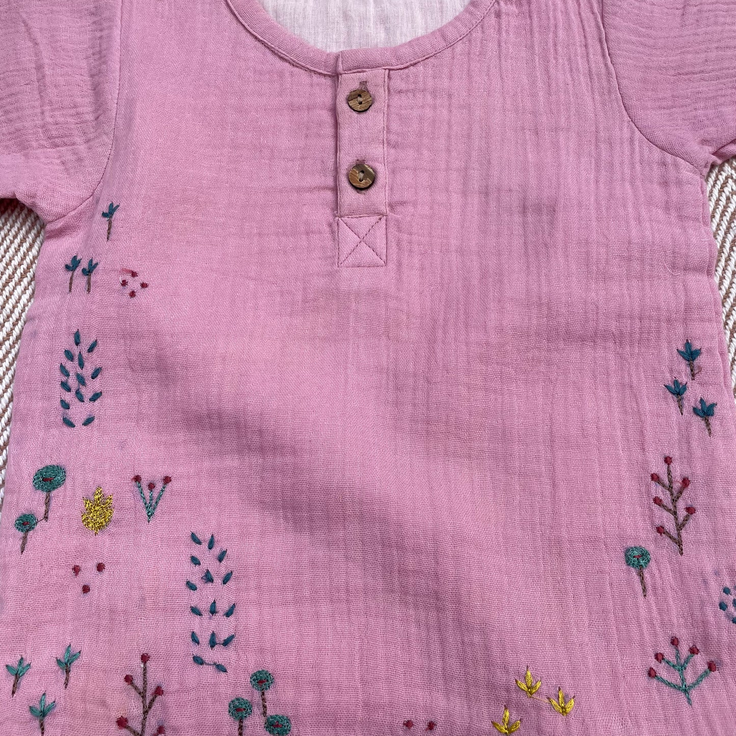 Crinkled Muslin Autumn Co-ord