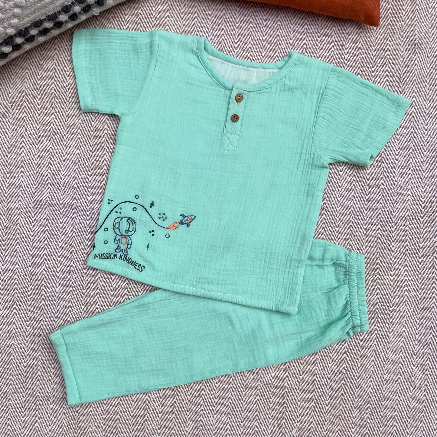 Green Mission Kindness Co-ord Set