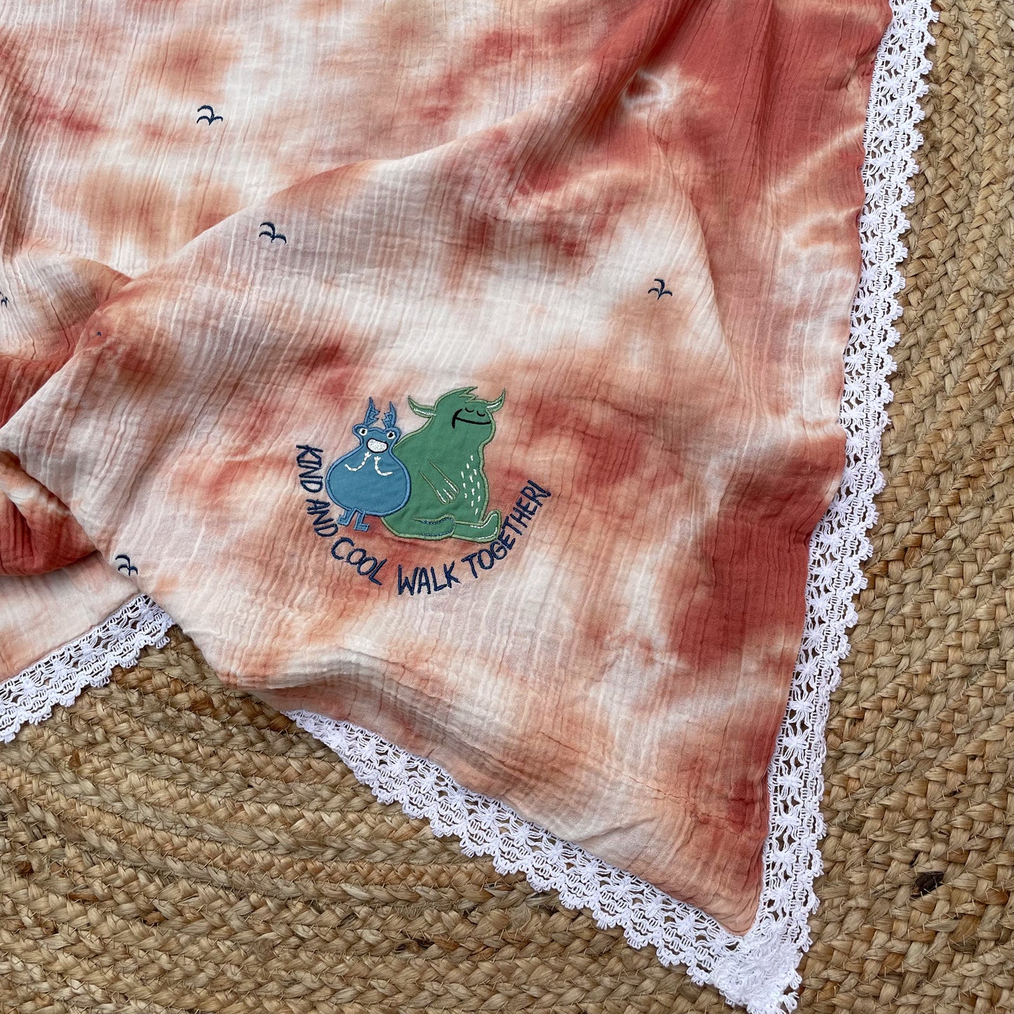 Kind and Cool Crinkled Muslin Dohar