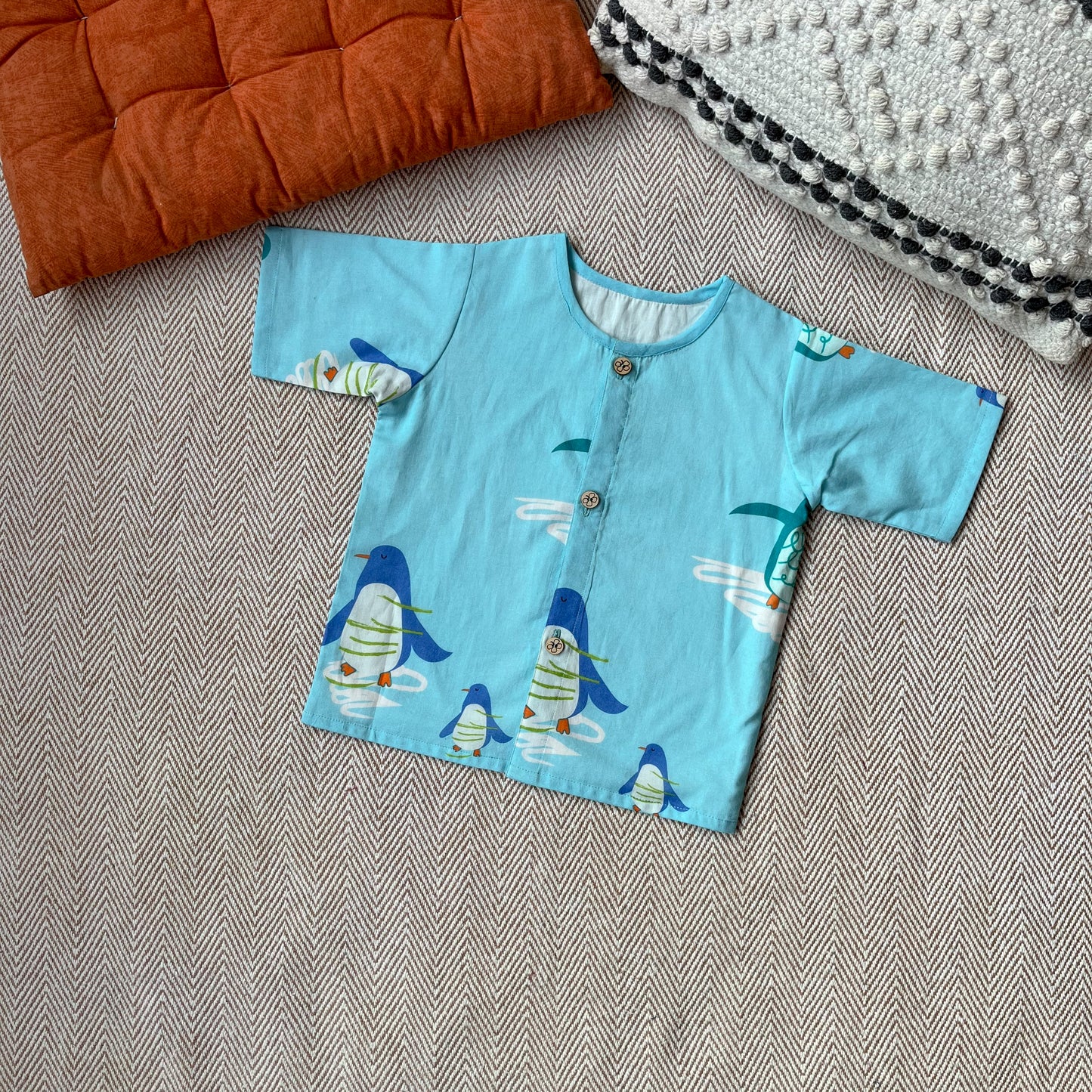 Penguin Print Jhabla Set