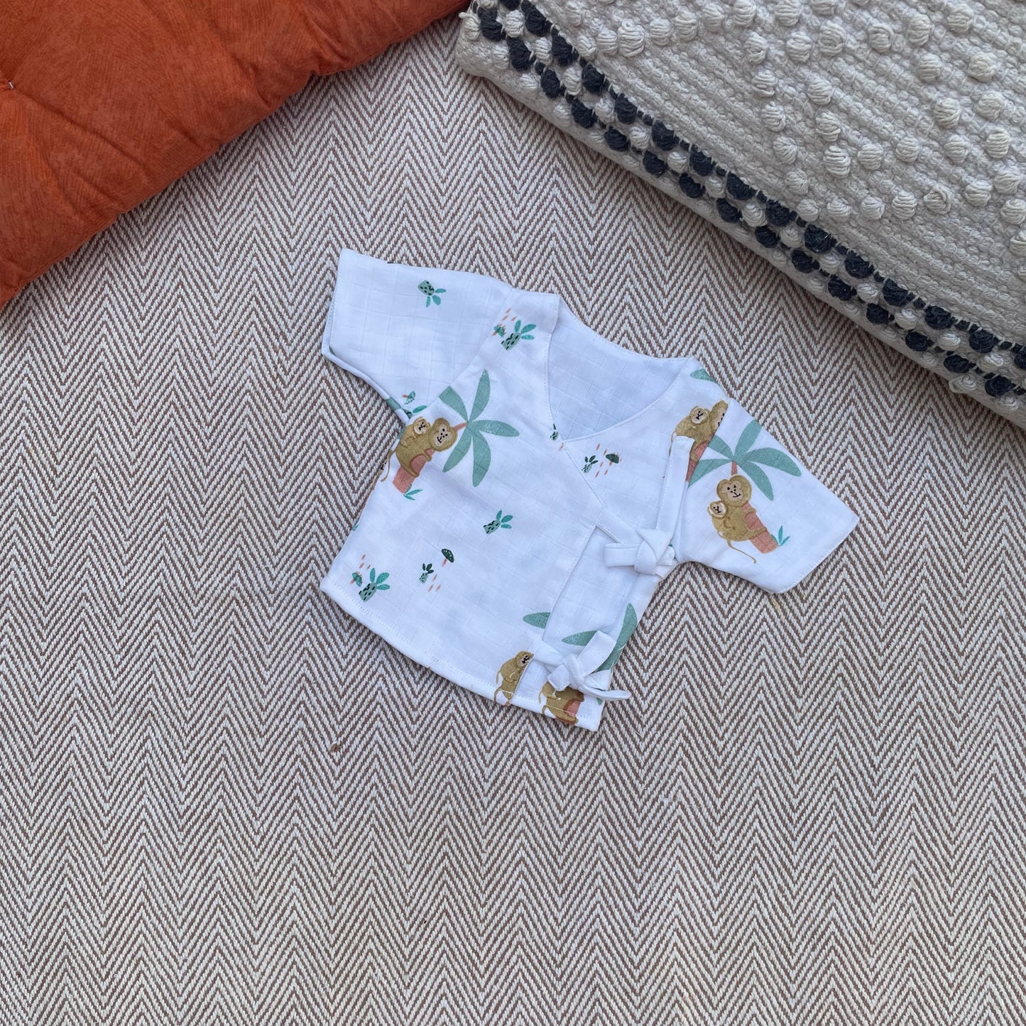 Preemie Baby Muslin Angrakhas
