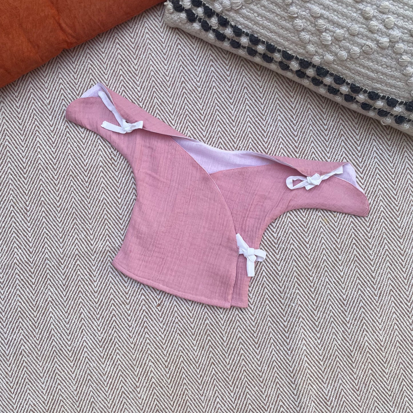 Full-sleeves Preemie Jhablas (Crinkled Muslin)