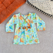 'A Sky Full of Kites'- Kota Doriya kurta for Girls