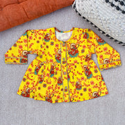 Organic Cotton 'Vidhya Dehi Saraswati' Kurta for Girls