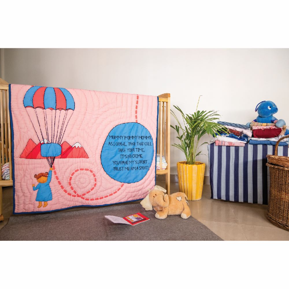 Parachute Lullaby Quilt-Mom