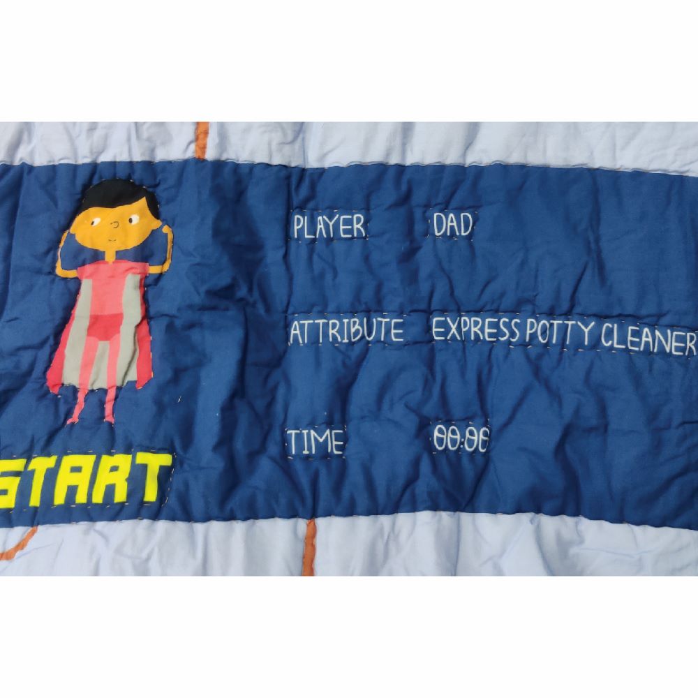 Parenting Game Quilt - Dad