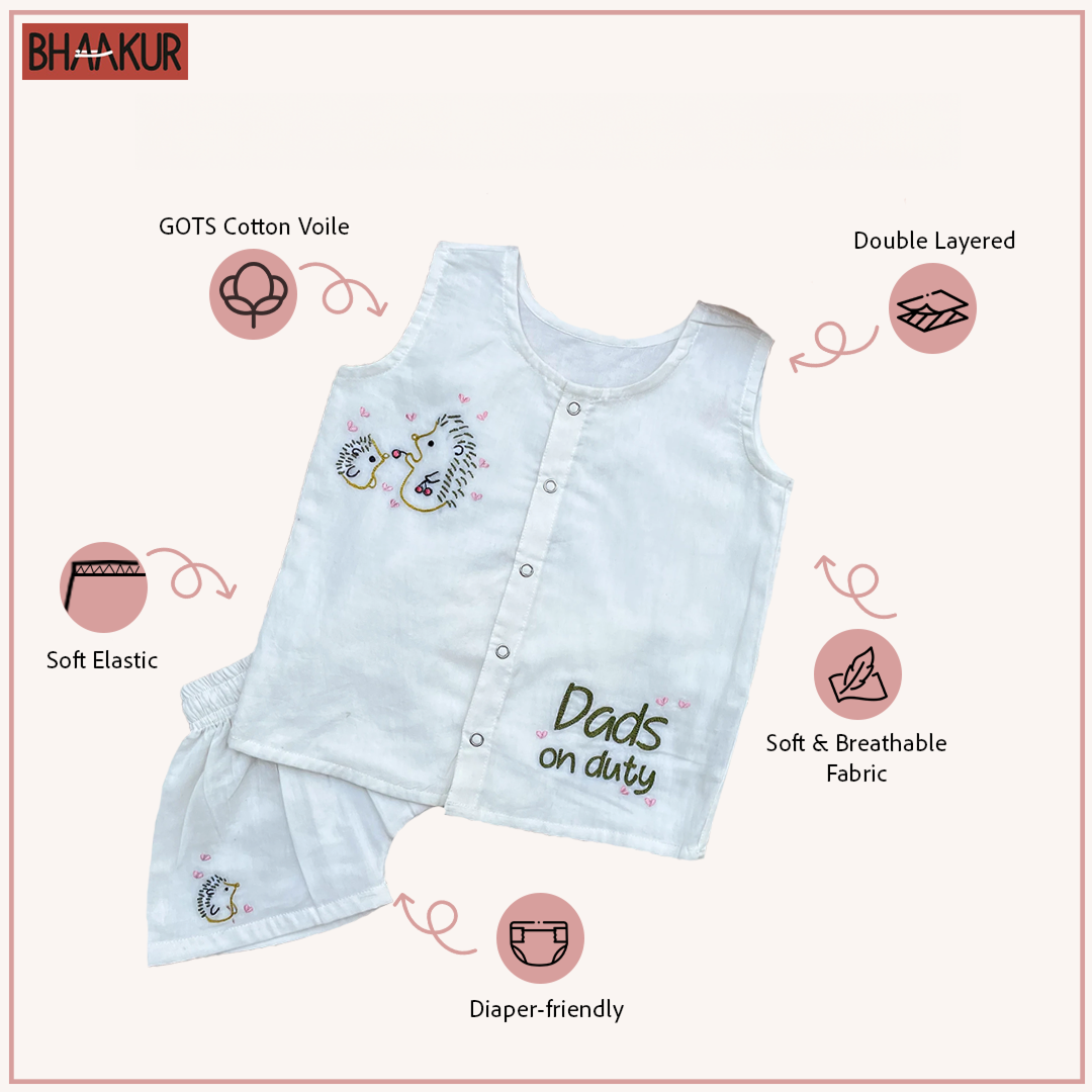 Hedgehog Jhabla Set