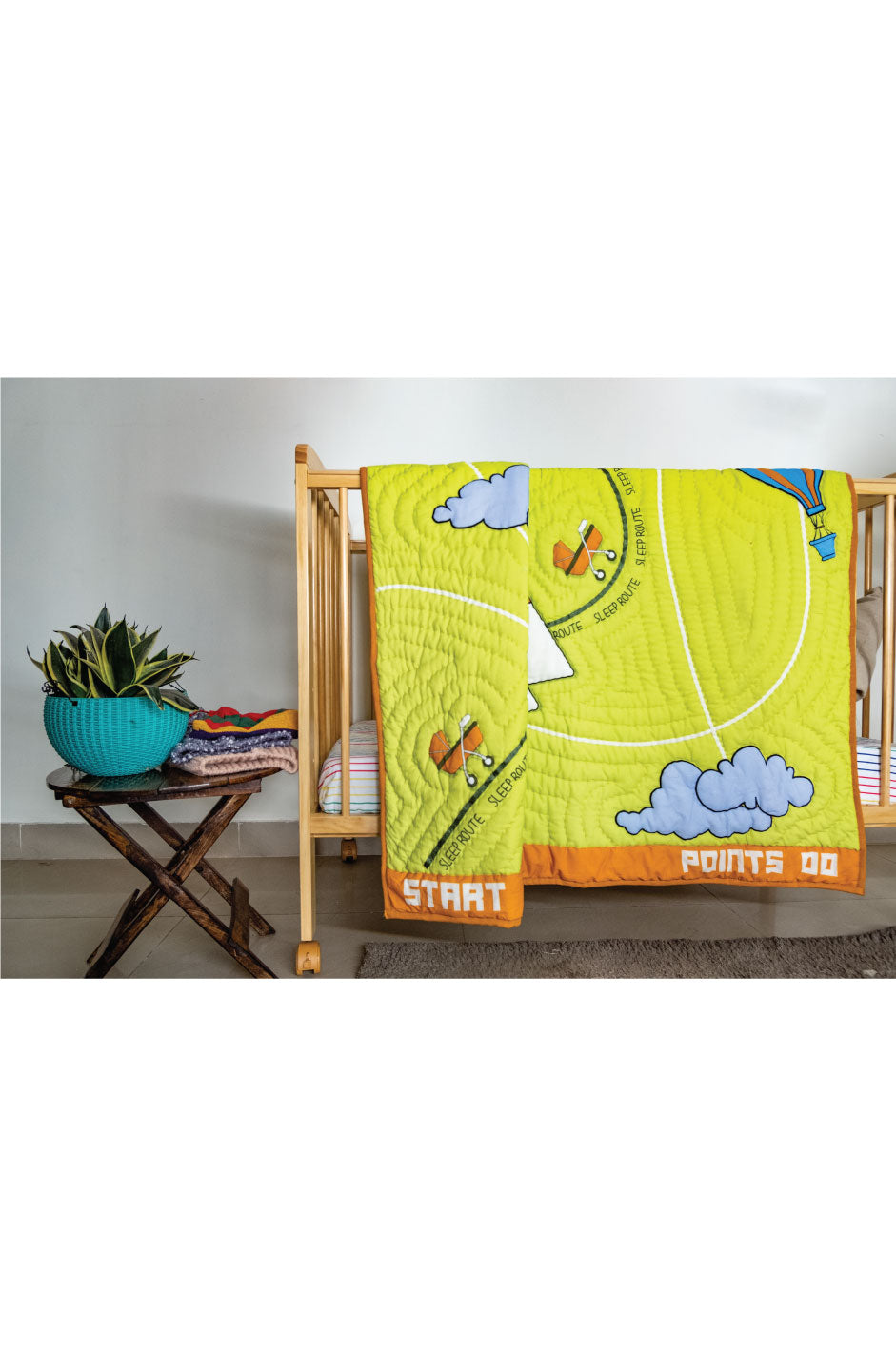 Dreamy Parachute Quilt- Dad - Green