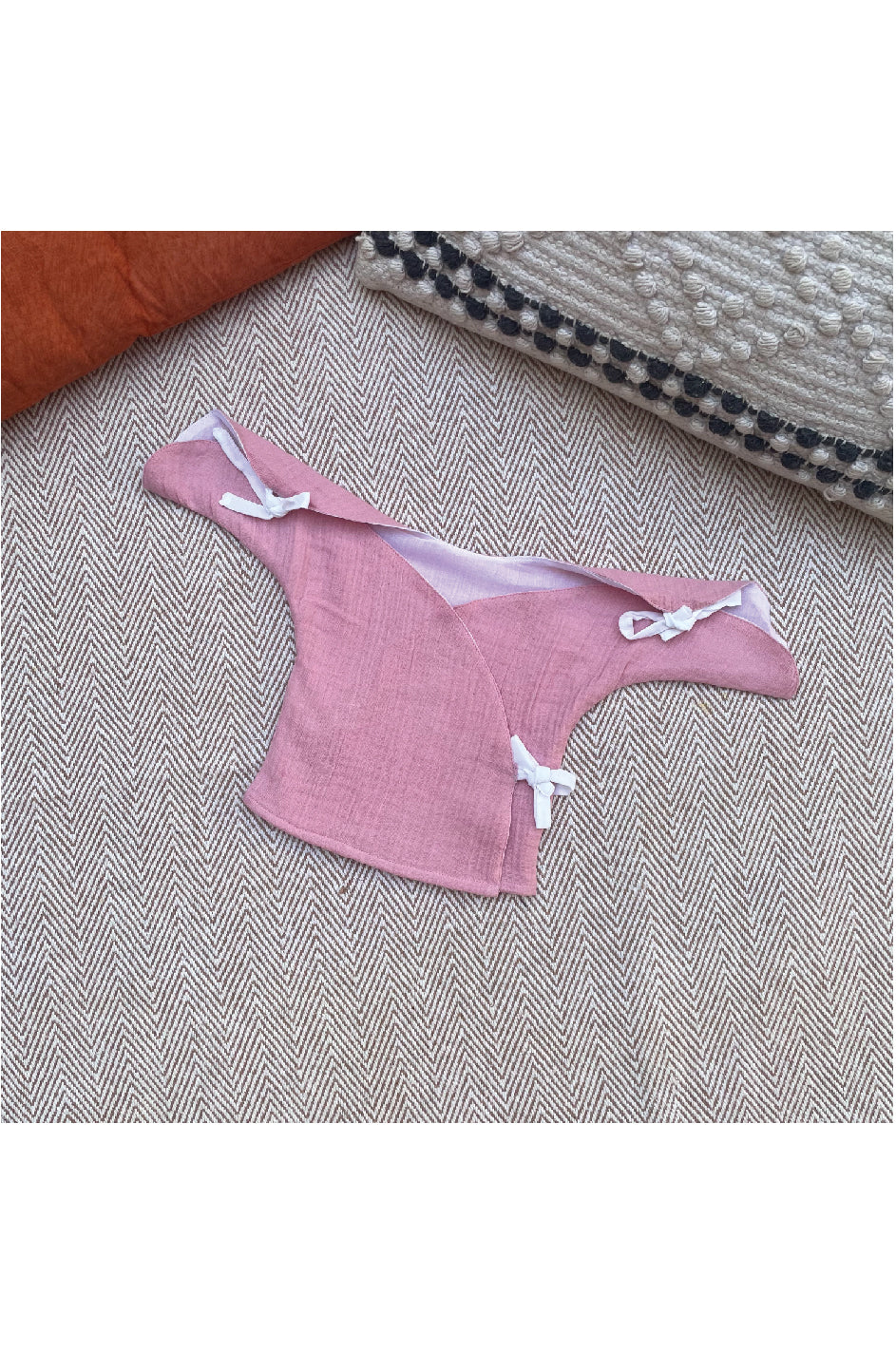 Full-sleeves Preemie Jhablas (Crinkled Muslin)