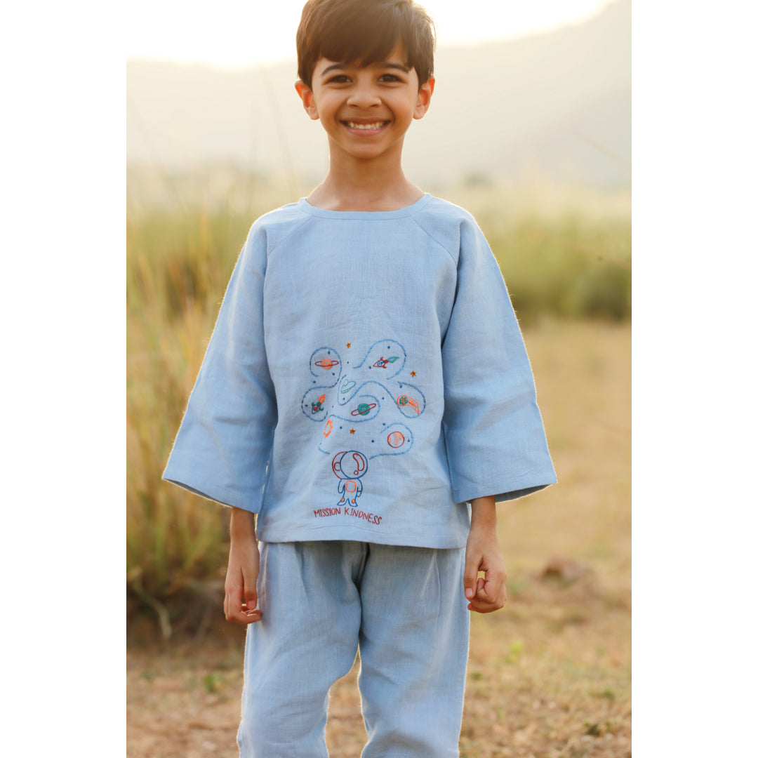 Mission Kindness linen Co-ord set