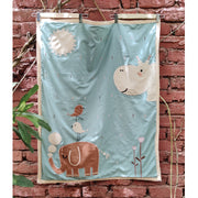 We are wonderful- Patch Work Dohar(Green)