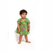 Organic Cotton Frock| Infants and Toddlers| Spring Floral