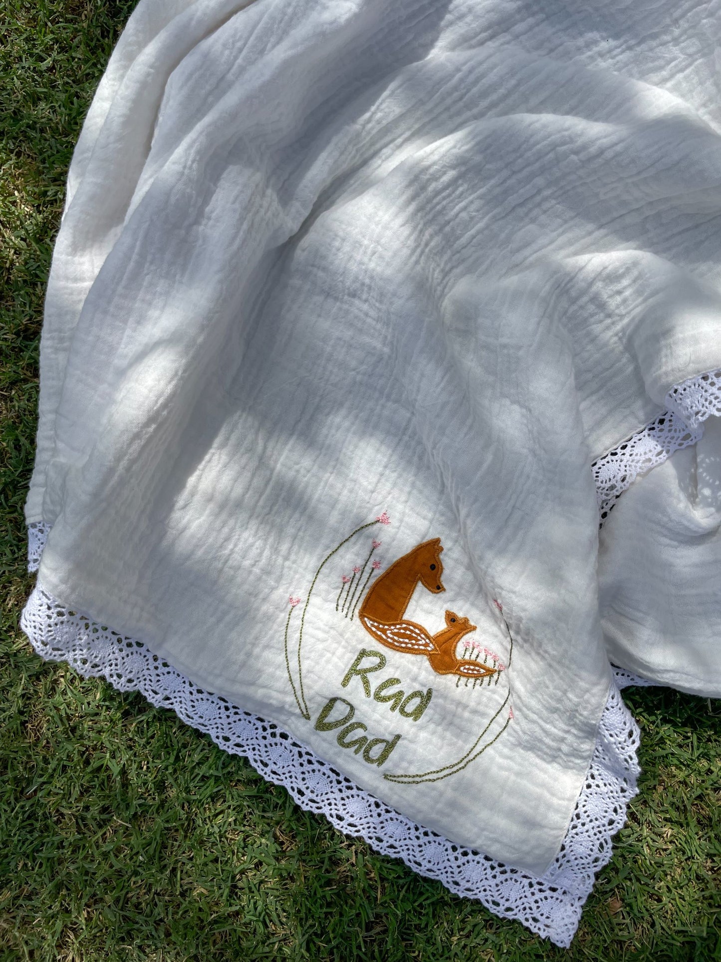 Rad Dad Crinkled Muslin Dohar