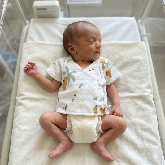 Preemie Baby Muslin Angrakhas