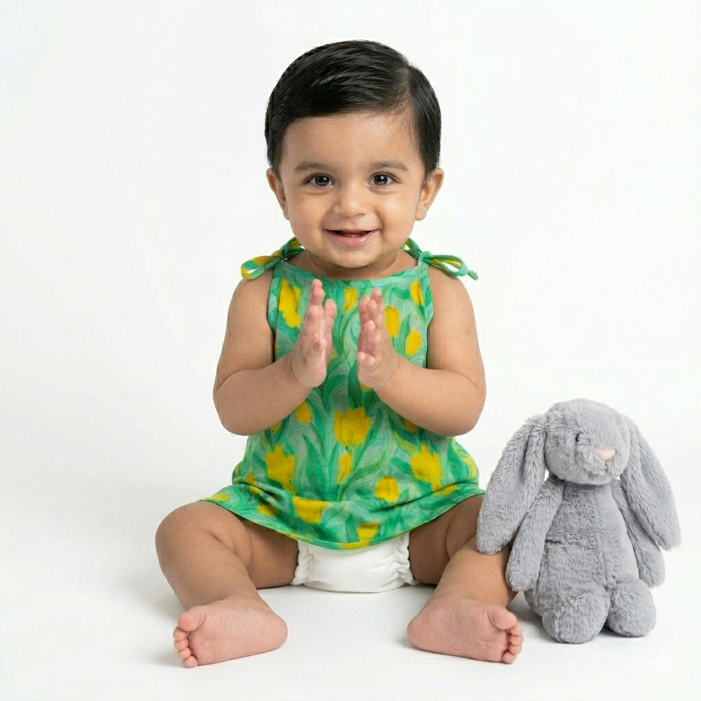 Organic Cotton Set of 3 Printed Unisex Jhablas