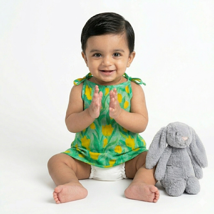 Organic Cotton Set of 3 Printed Unisex Jhablas